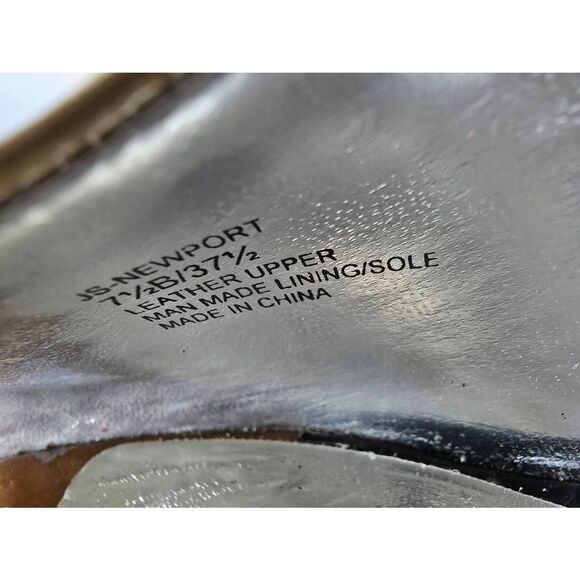 Jessica Simpson Newport Heels Sz 7-1/2B - Picture 10 of 13